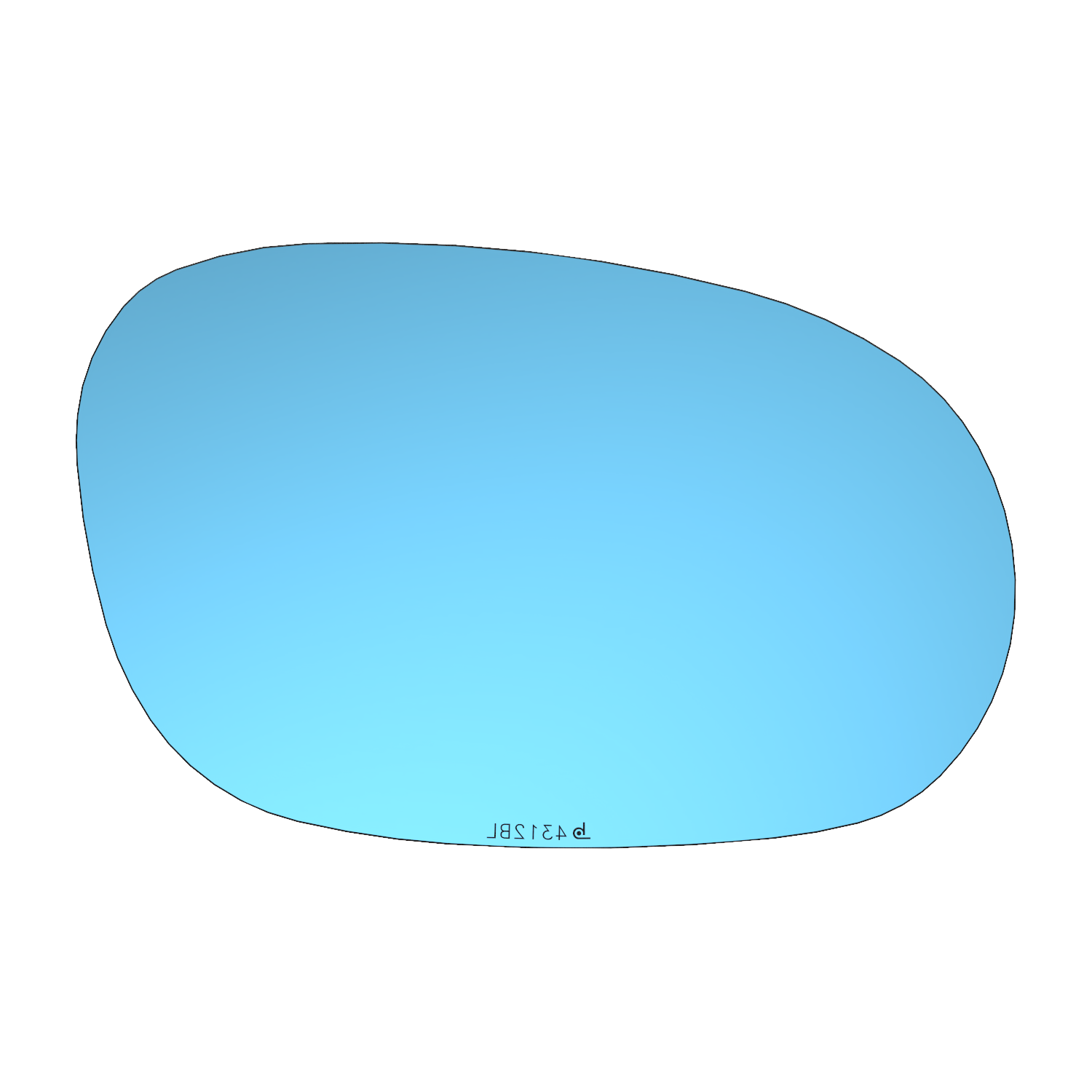 CLARI-BLU SIDE VIEW MIRROR